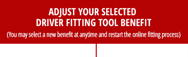 Adjust Your Selected Driver Fitting Tool Benefit